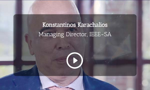 Konstantinos Karachalios - Managing Director, IEEE Standards Association